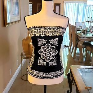 White House Black Market Corset Strapless ⚫️